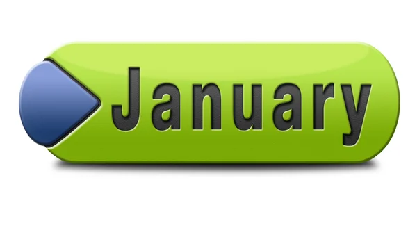 January — Stock Photo, Image