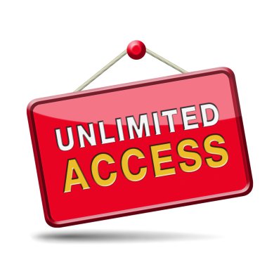 unlimited access clipart