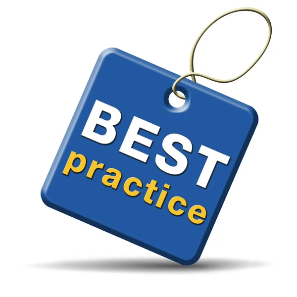 Best practice — Stock Photo, Image