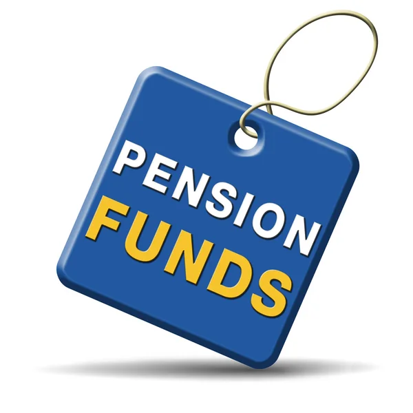Penzijní fond — Stock fotografie