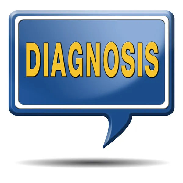 Diagnosis — Stock Photo, Image