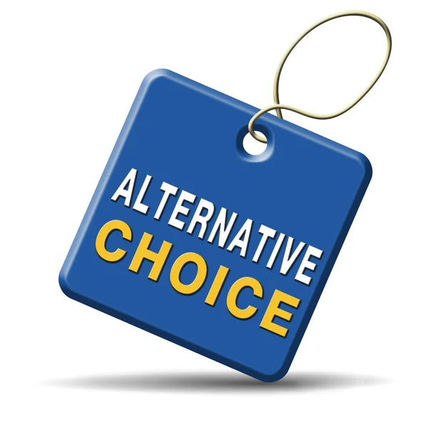 Elección alternativa —  Fotos de Stock
