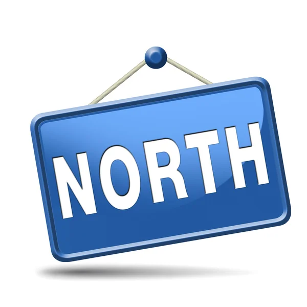 North icon — Stock Photo, Image