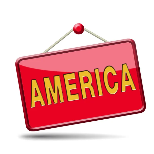 Ikona ameryki — Zdjęcie stockowe