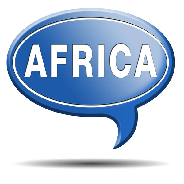 Afrika pictogram — Stockfoto