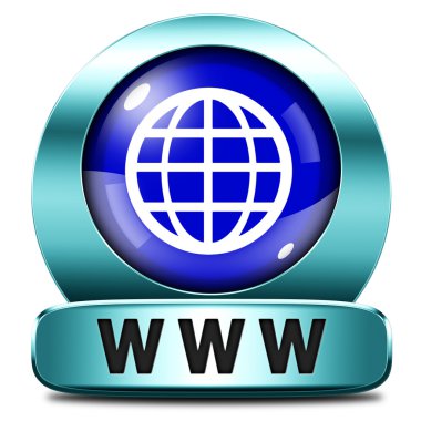 www world wide Internet simgesi