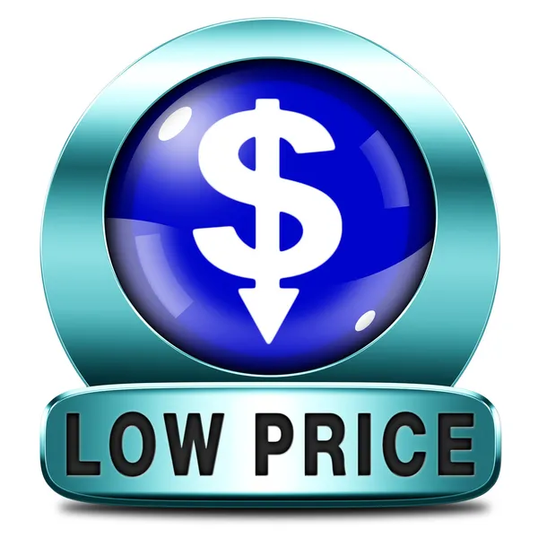 Lage prijs — Stockfoto