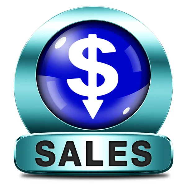 Icono de ventas — Foto de Stock