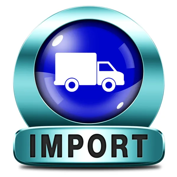 Importación — Foto de Stock