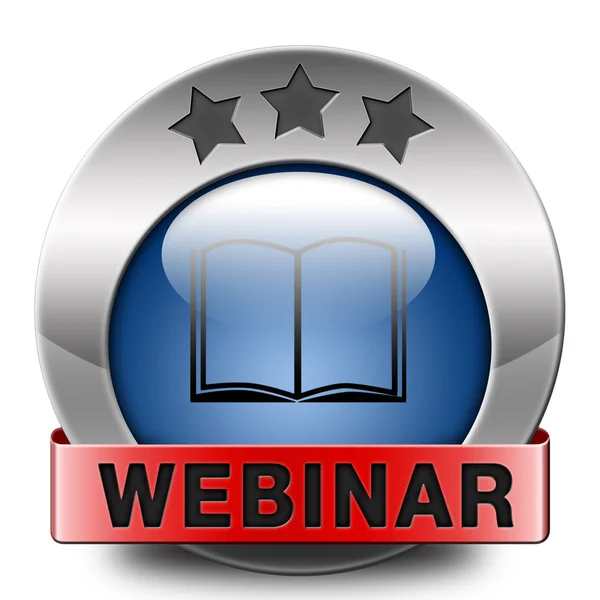 Webinar — Stock Photo, Image