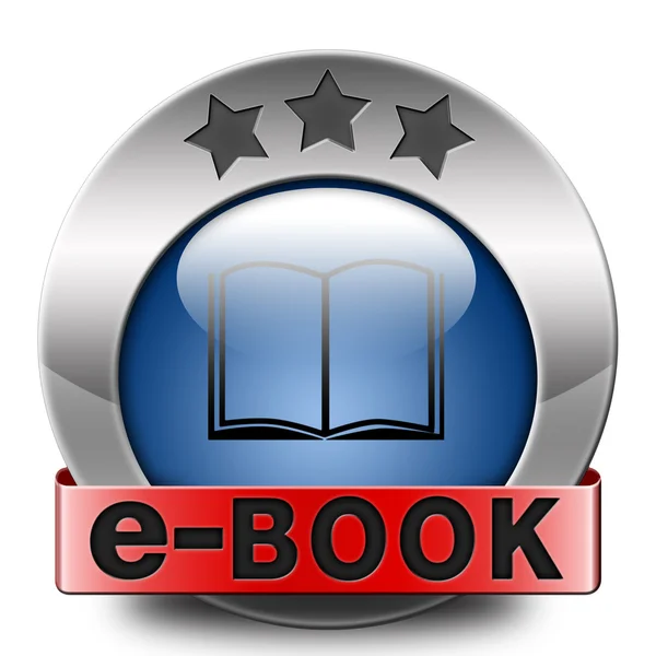 EBook-Symbol — Stockfoto