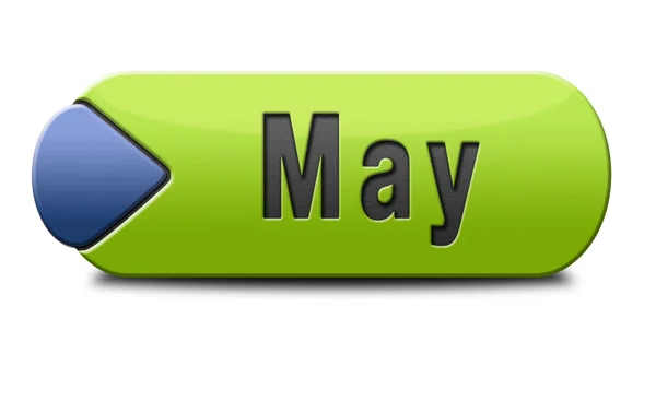 May icon — Stock Photo, Image
