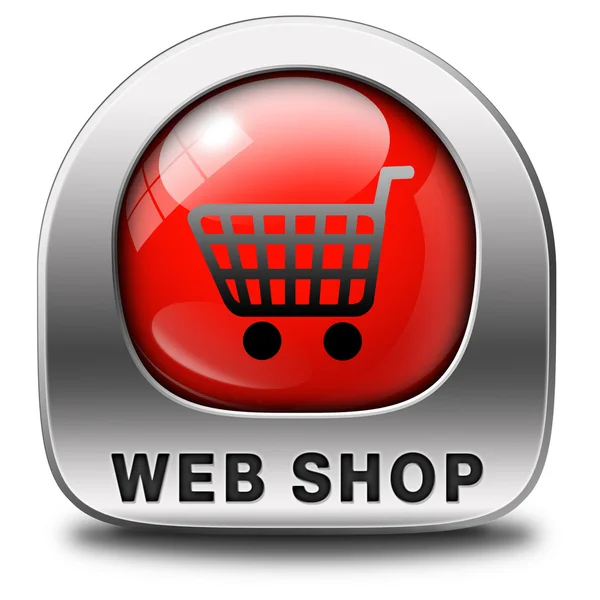 Webwinkel — Stockfoto