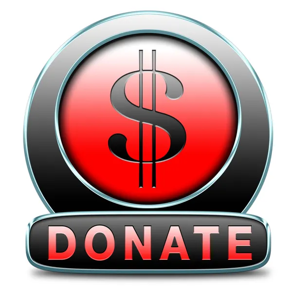 Donate — Stock Photo, Image