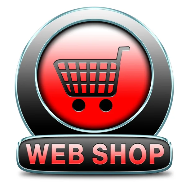 Webwinkel — Stockfoto