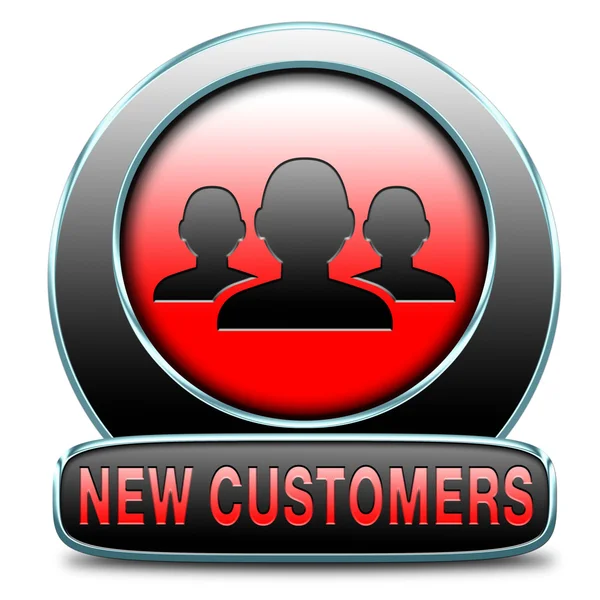 Yeni müşteriler — Stok fotoğraf