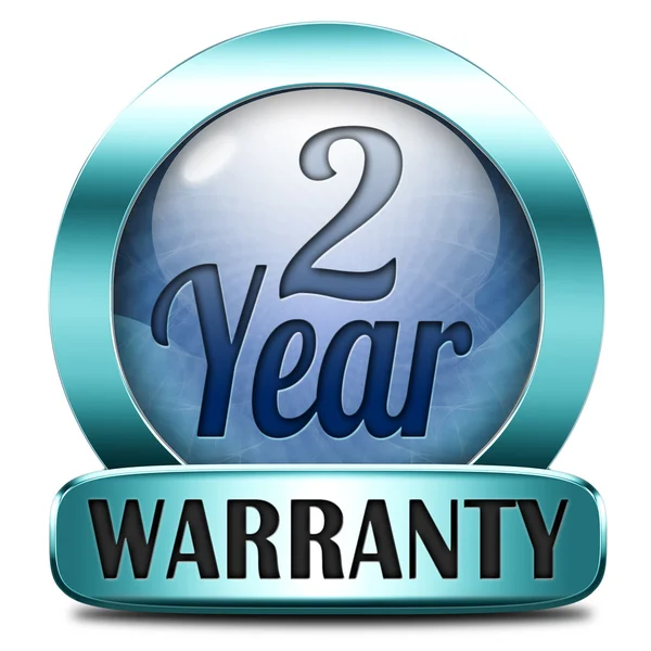 Two year warranty — Stock Photo, Image