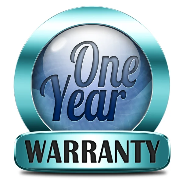 One year warranty — Stock Photo, Image