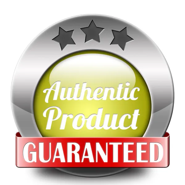 Authentic product — Stock Photo, Image
