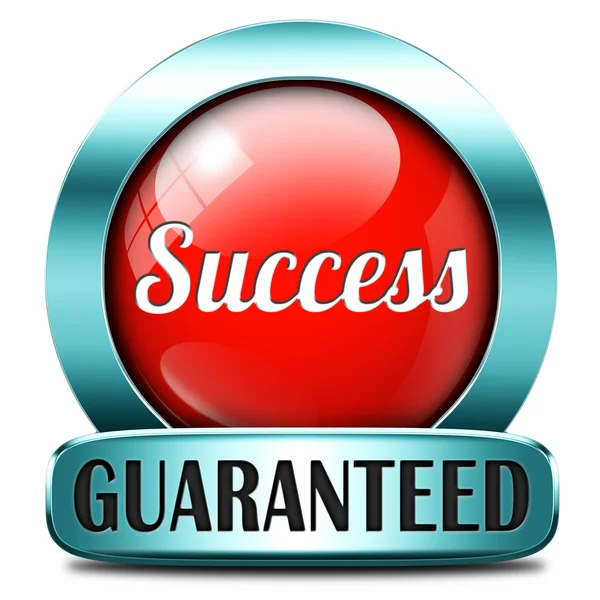 Success guaranteed — Stock Photo, Image