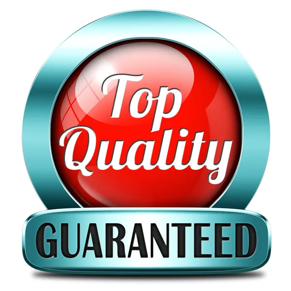 Top quality button — Stock Photo, Image