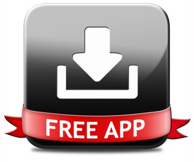 Ücretsiz app download düğme
