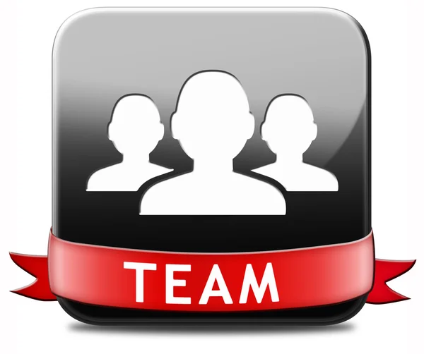 Team button — Stock Photo, Image