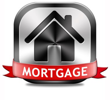 mortgage button clipart