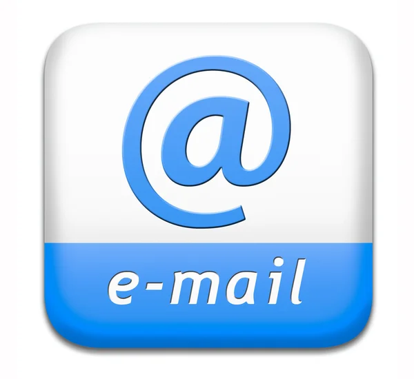 Email button — Stock Photo, Image