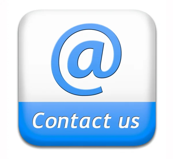 Contact us button — Stock Photo, Image