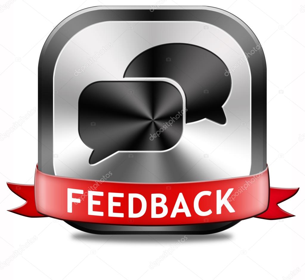 feedback button