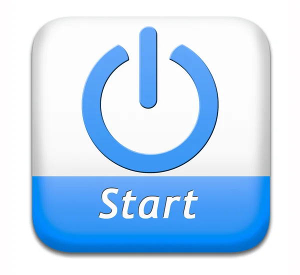 Start button — Stock Photo, Image