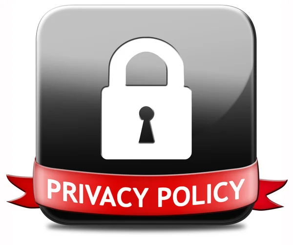 Informativa sulla privacy — Foto Stock