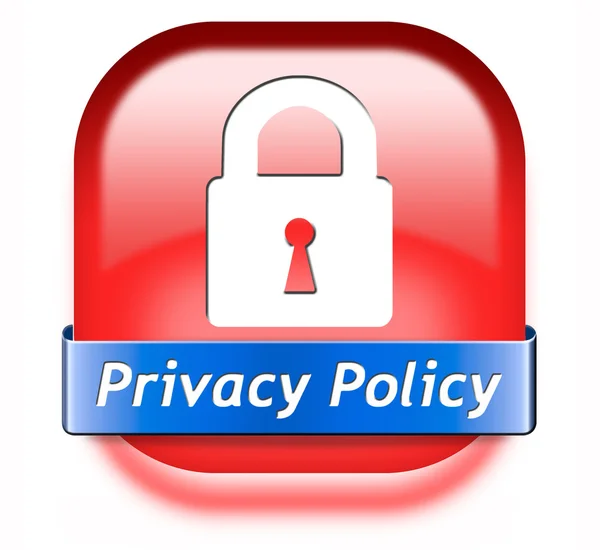 Política de Privacidade — Fotografia de Stock