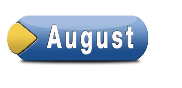 August button — Stock Photo, Image