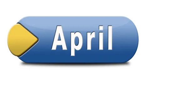 April button — Stock Photo, Image