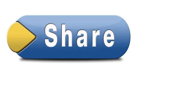 Botão Compartilhar — Fotografia de Stock