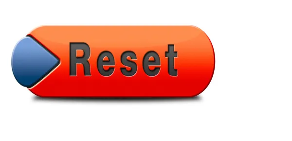 Reset — Stock Photo, Image