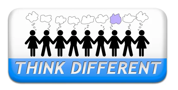 Think different — Stock Photo, Image