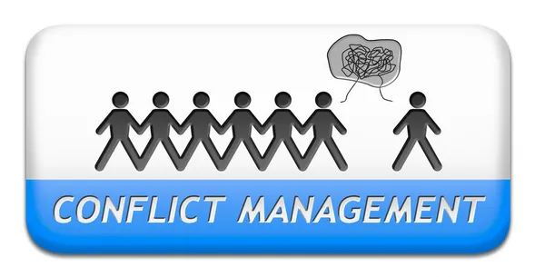 Conflict management — Stock Photo, Image