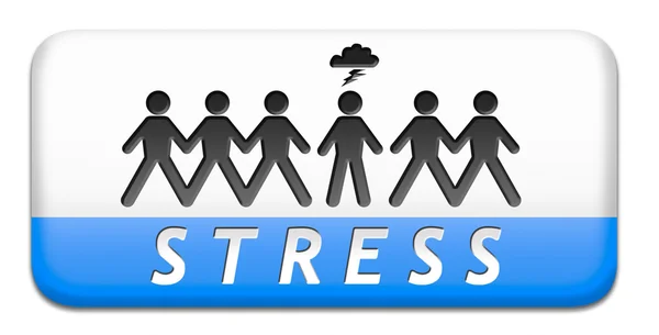 Stress button — Stock Photo, Image