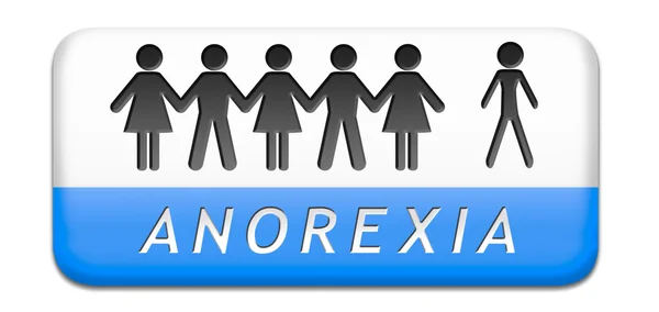 Anoressia — Foto Stock