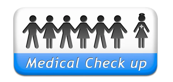 Medical health check up — Stock Photo, Image