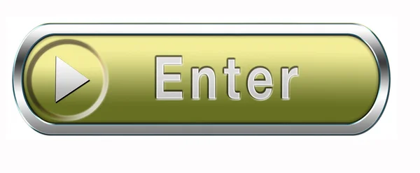 Enter-knappen — Stockfoto