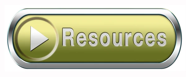 Botón de recursos — Foto de Stock