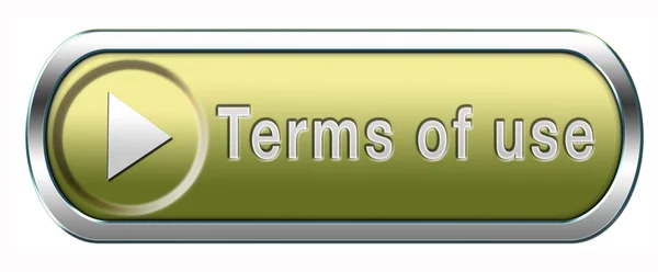 Terms of use button — Stock Photo, Image