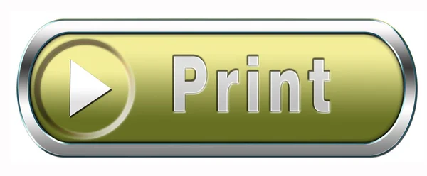 Print button — Stock Photo, Image