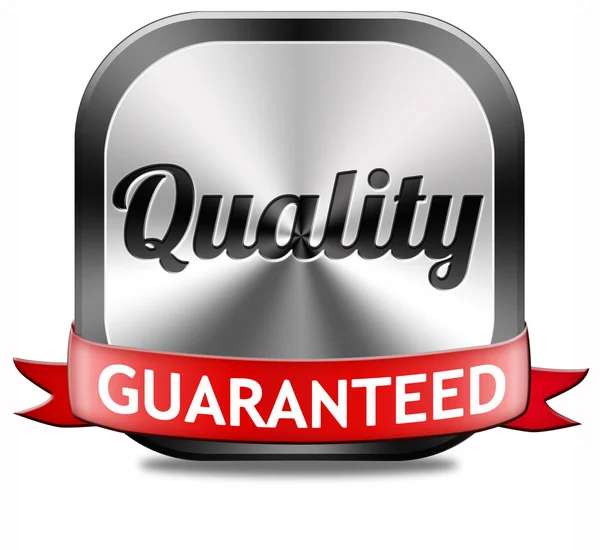 Qualiy guaranteed — Stock Photo, Image