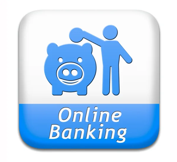 Online Bankacılık — Stok fotoğraf