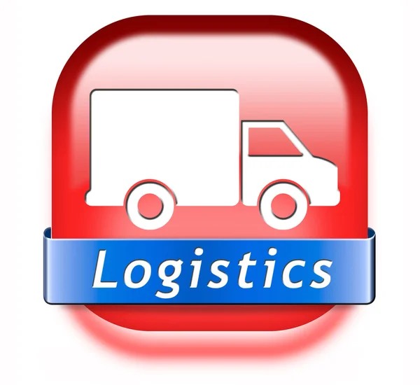 Logistik Güterverkehr — Stockfoto